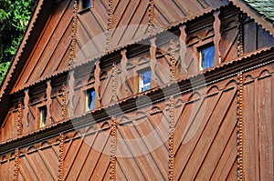 Detail folk architecture