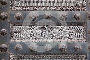 Detail form an ancient church door