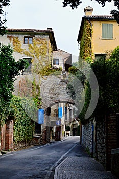 Street scene, Asolo, Italy