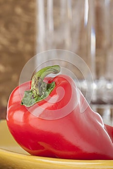 Detail of Fresh Sweet Pepper