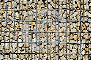 Gabion wall photo