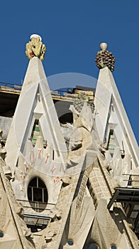 Detail of Gaudi's Cathedral