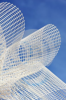 Detail of glass-fiber mesh photo