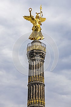 Victory Column Siegessaeule in Berlin, Germany