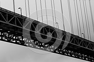 Detail of Golden Gate Bridge