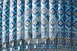 Detail of Gur-E Amir Mausoleum, the tomb of the Asian conqueror