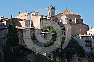 Detail of the hanging houses in Cuenca 20
