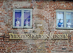 Detail of an Historical Building in the Old Town of the Hanse City Luebeck, Schleswig - Holstein