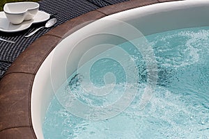 Detail of Hot tub photo