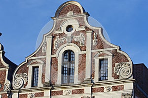 Detail of a house in Arras