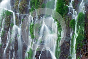 Detail of the Iguazu waterfall