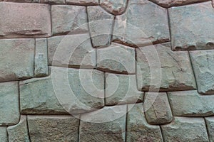 Detail of Inca`s perfect stonework