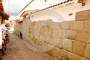 Inca wall in Cuzco