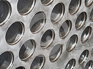 Detail of industrial heat exchanger