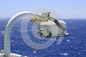 Detail of interior of a cruise ship