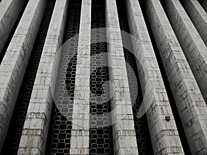 Detail of the Istiqlal mosque photo