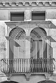 Detail of an Italian Venetian villa