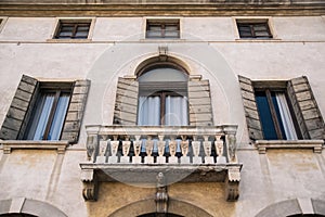 Detail of an Italian Venetian villa