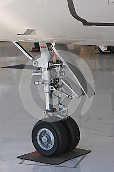 Detail of Jet Landing Gear