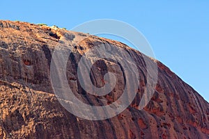 Detail of the Kata Tjuta monolit, Ayers Rock, Red Center, Australia