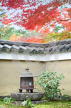 The detail of Kodaiin Kodaiji zen temple. It was established in 1606 in memory of Toyotomi Hideyoshi