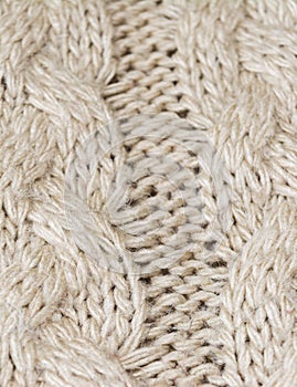 Detail of a large knitting patterns. Vertical photo.