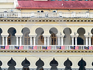 Detail of Malaya Building photo