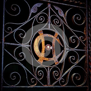 Dark Cemetery Ironwork