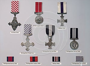 medals and insignia of the British Gallantry Awards photo