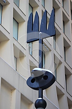 Detail of Miro`s Chicago photo
