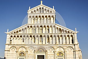 Detail of model of falling tower of Piza.Europa,