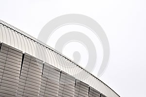 Detail of modern architecture. Architecture pattern photo