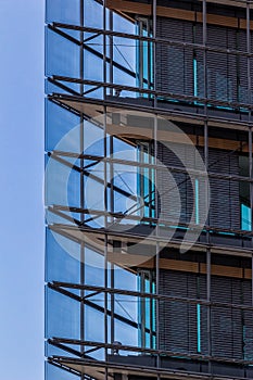 Detail of Modern Building In Berlin, Germany