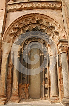 Detail on the Monteath Mausoleum