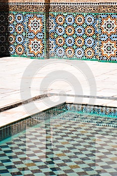 Detail of moroccan architecture