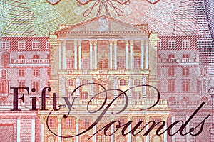 New UK Polymer Fifty Pound Note Bank of England