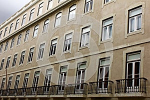 Detail of an old building at Lisbon, Portugal