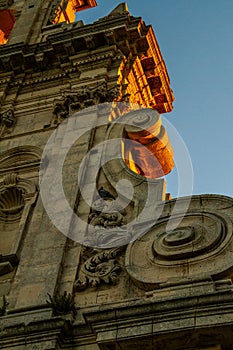 Detail on an old church