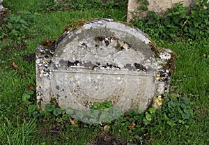 Detail of Old Gravestone