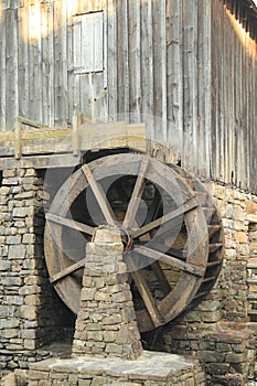 Detail of Old Grist Mill - Marietta Georgia