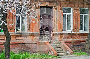 Detail of old house