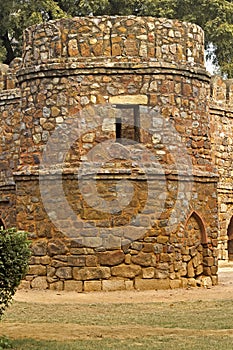 Detail of the old mausoleum