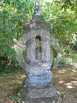 Detail of old pagoda , Songkhla , Thailand