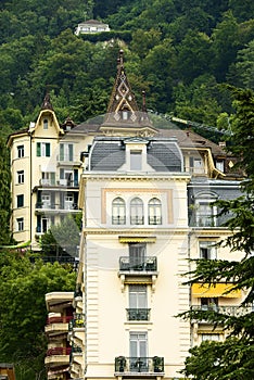 Old villa Belle epoque in Montreux photo