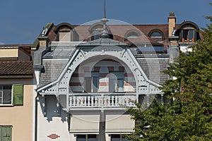 Old villa Belle epoque in Montreux photo