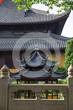 Detail of outdoor structure: Xuanmiao Taoist Temple (Temple of Mystery)