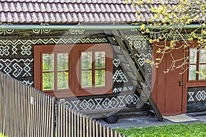 Malovaný lidový dům, Čičmany, Slovensko