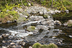 Detail of the Paiva river at Arouca Geopark