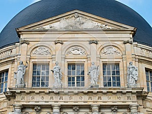 Detail of Palace Vaux-le-Vicomte