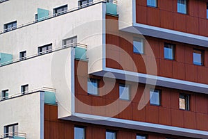 Detail hotelu Panorama na Štrbském Plese, Vysoké Tatry, Slovensko